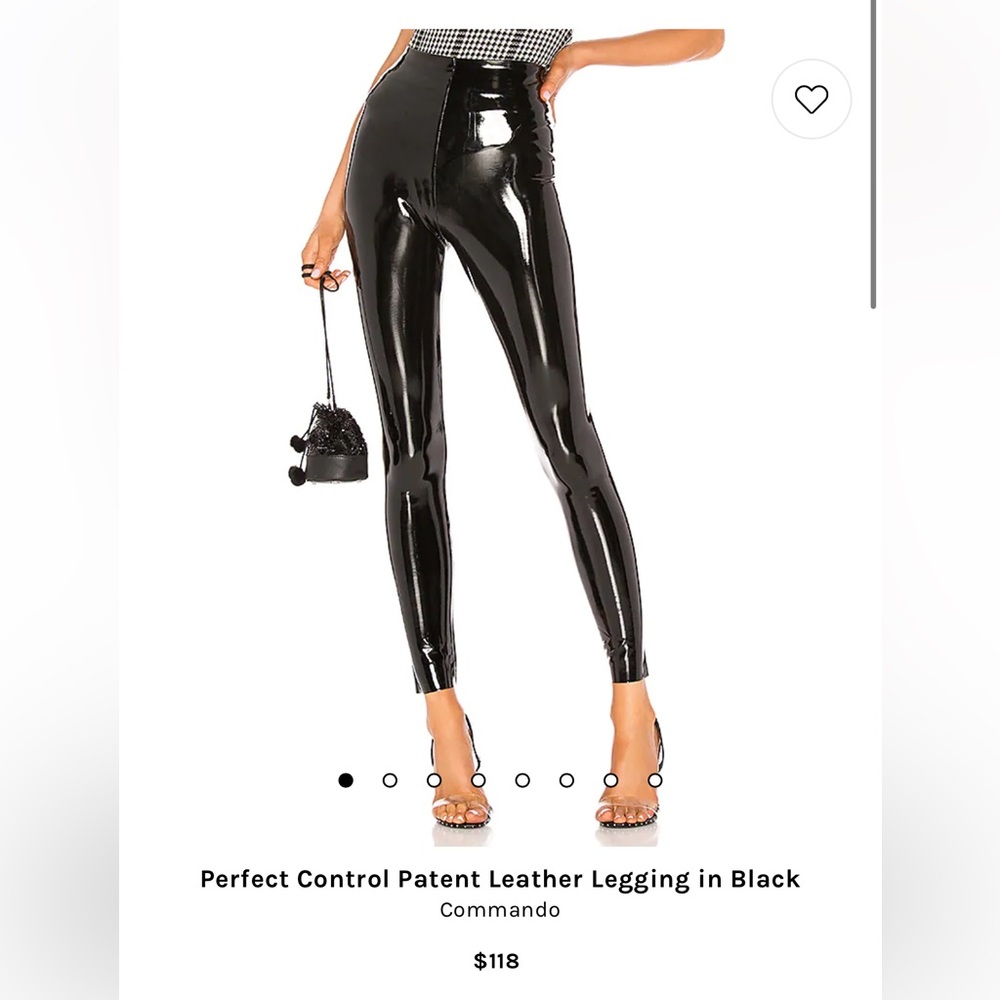 COPY - COMMANDO Patent leather leggings